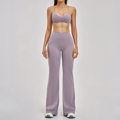 Yoga Set 2PCS Women'S Clothes Sports Outfits Fitness Tracksuit Gym Shockproof Workout Clothing Female Fitness Suit Athletic Wear