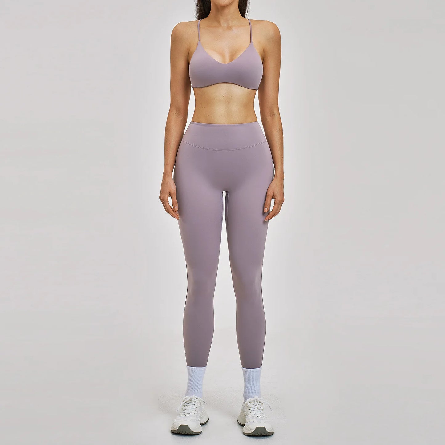 Yoga Set 2PCS Women'S Clothes Sports Outfits Fitness Tracksuit Gym Shockproof Workout Clothing Female Fitness Suit Athletic Wear
