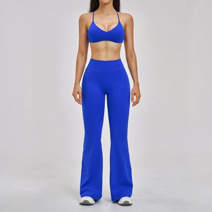 Yoga Set 2PCS Women'S Clothes Sports Outfits Fitness Tracksuit Gym Shockproof Workout Clothing Female Fitness Suit Athletic Wear