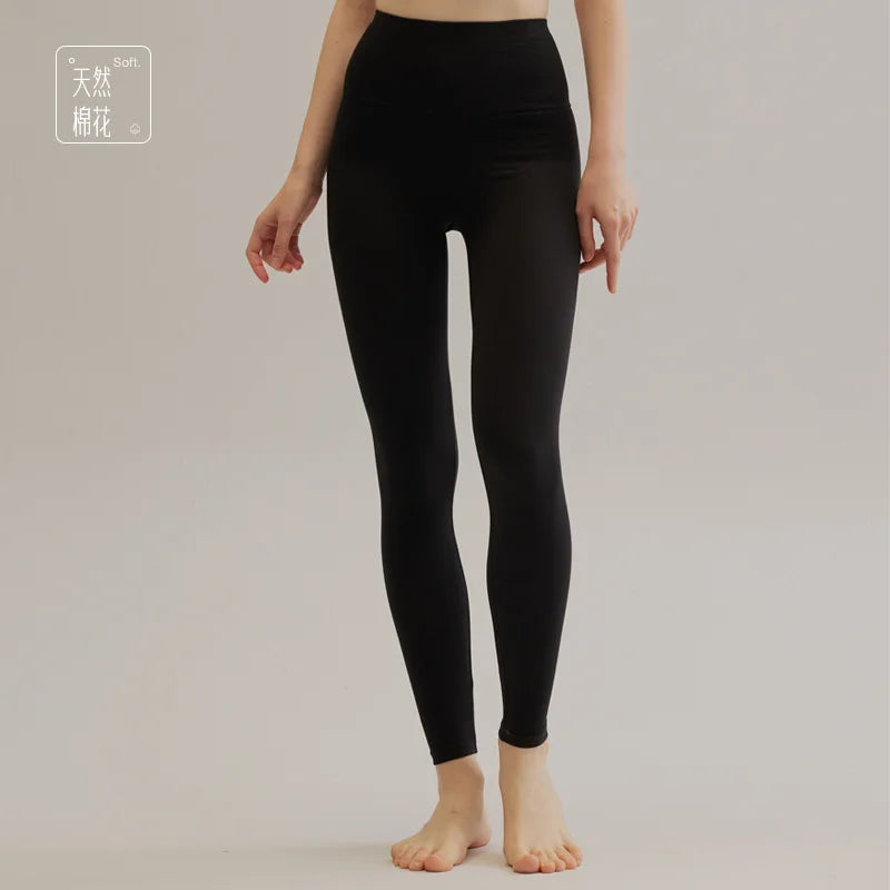 High Waist Cotton Women Leggings Spring Warm Comfortable Slim Fit Student Quality New Inner Wear Thin Autumn Pants M XXXL