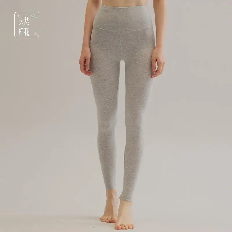 High Waist Cotton Women Leggings Spring Warm Comfortable Slim Fit Student Quality New Inner Wear Thin Autumn Pants M XXXL